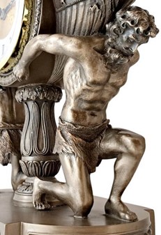 Tidløs Bronze Kaminur. Eksklusiv bryllupsgave og barok kunst i ét