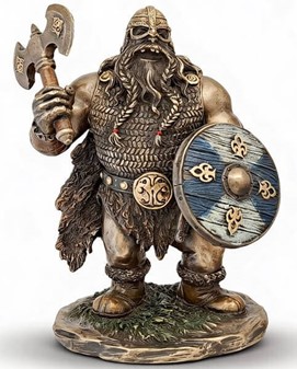 Sjov Viking Figur. Gaveidé med nordisk kant til Manden der har alt