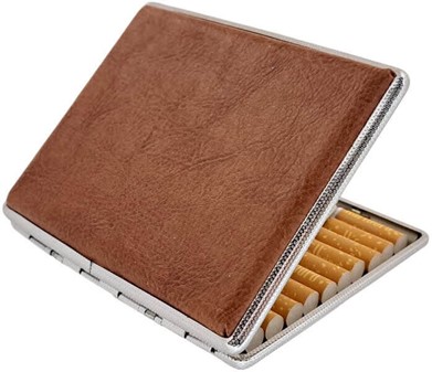 CIGARET ETUI TIL LANGE CIGARETTER. Tre mønstre at vælge. 20stk cigaret