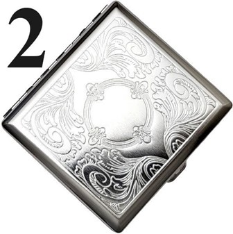 CIGARETETUI BEDSTE PRISER. Billige metal etui til 20 stk cigaretter