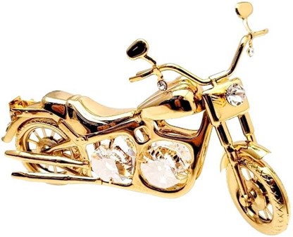 FØDSELSDAGSGAVER TIL MÆND. Unik forgyldt Harley-Davidson model