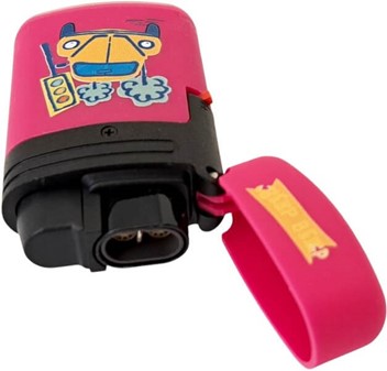 Lyserød VW Beetle Lighter. Billig, vindtæt og med retrocharme