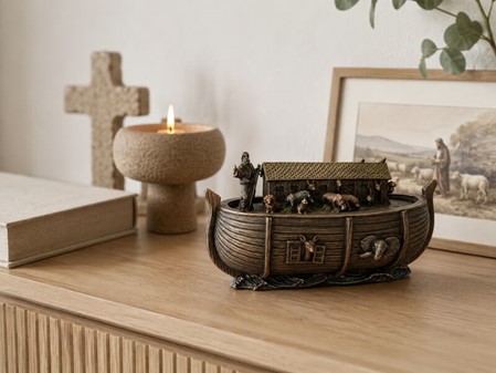 Noahs Ark Figur: Magisk Smykkeopbevaring og Julegaveidé med mening