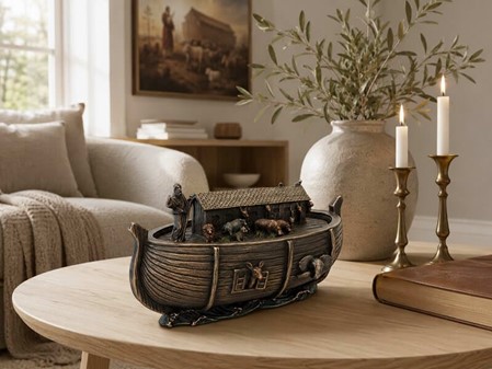 Noahs Ark Figur: Magisk Smykkeopbevaring og Julegaveidé med mening