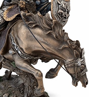 Luksuriøs Figur til Kontor. Zhao Yun kinesisk generel. Gave til chefen