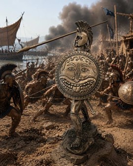 Ajax den Store Statue. Heroisk mytologisk figur og unik gave til mand