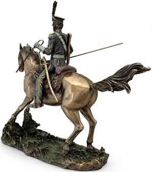 RIDDERFIGUR. Figur af polsk Ulan. Super og billig pynt til hjemmet