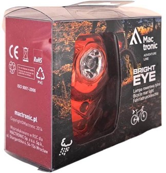 Bright Eye Cykellygte. Synlig fra 1 km. Bedste LED-baglygte til cykel