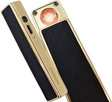Elegant og vindtæt. Den god lighter USB, du aldrig vil undvære