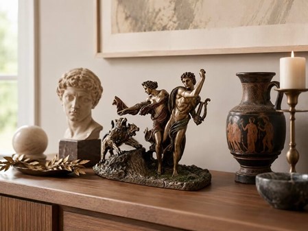 Orfeus og Eurydike figur. En Hyldest til Kærlighedens Kraft