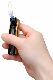 Luksus pibelighter. Driftssikker gas lighter i flot design