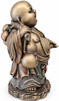 Smilende Buddha figur: Din Daglig Dosis af Lykke og Held