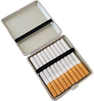 Det Unikke Cigaretetui til 20 Stk. – Indianer Stil. Billig Pris!