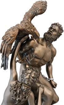 Prometheus Figur. Stjæl ilden (og opmærksomheden) med denne statue!