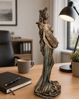 Gudinde Fortuna Figur. Den Ultimative Gave til Succes og Held