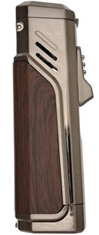 Eksklusiv Cigar Lighter. Tre Jet Flammer - Perfekt Gaveidé i Mahogni