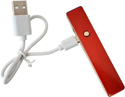 Elegant elektrisk lighter med LED – perfekt gave til hende med stil