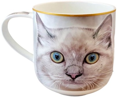 KRUS MED KATTE. Det perfekte krus til katte-entusiasten!
