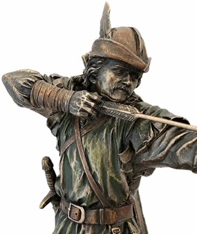 Robin Hood Figur. Legenden I Bronze: Sherwood-stil til din stuen!