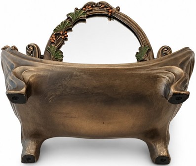Sminkebord med roterende spejl i Art Nouveau. Til den stilfulde kvinde