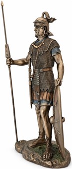 Romersk Legionær Figur i Bronze. Perfekt Gave til Ham og Kontor Pynt
