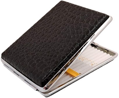 CIGARETETUI LANG. Etui til 20 stk lange cigaretter Super King Size