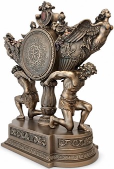 Tidløs Bronze Kaminur. Eksklusiv bryllupsgave og barok kunst i ét