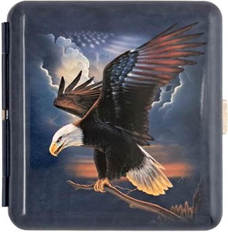 Cigaret etui - Ørnens Styrke – Elegant Metal Etui til 20 Cigaretter