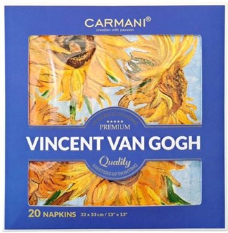 Vincent van Gogh Solsikker Servietter. Når hverdag møder kunst