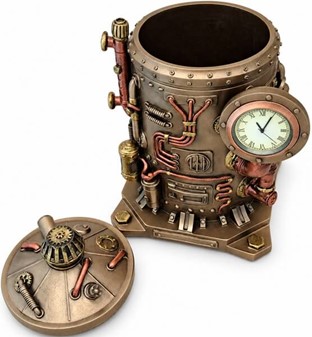 Steampunk Ur Smykkeskrin – Hemmeligt rum til dine værdigenstande