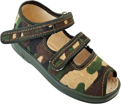 Perfekte Børnesandaler i Khaki. Komfort, Holdbarhed og Stilsikret Leg