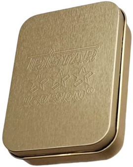 BENZIN LIGHTER. Eksklusiv Guldbarre Metal Lighter i en Gaveæske