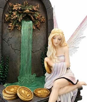 GOD VENINDEGAVE. Feens Ønskebrønd. Lys, Magi og Eventyr i Én Statuette