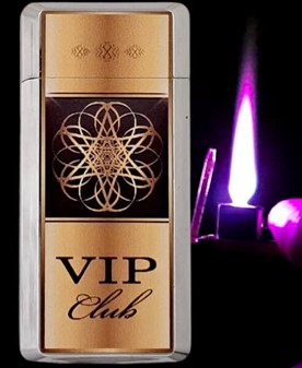 Luksuriøs Metal Lighter til VIP: Vælg Mellem Tre Elegante Mønstre