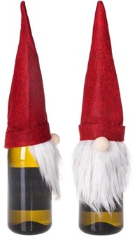 FLASKESKJULER NISSE. Smuk og billig dekoration til julebordet