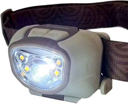 Bedste genopladelige pandelampe til løb. Løbelampe med 330 lumen