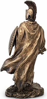 LEONIDAS SKULPTUR. Spartansk kriger og konge - Pynte figur til hjemmet