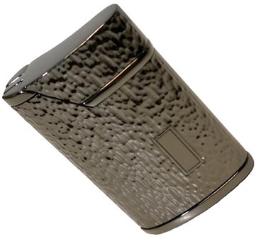 SØD GAVE TIL VENINDEN. Super og billig metal lighter i grafitfarve