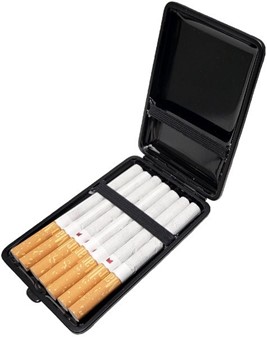 Eksklusive Kvinde Gaver. Smukkeste cigaret etui af ung firben læder