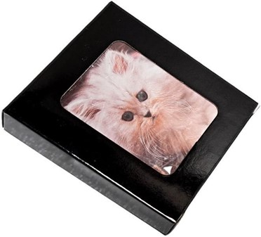Billige metal cigaretetui med søde katte billeder. Til 20 cigaretter