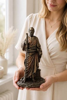 SOKRATES. En unik bronze figur af antikkens største filosof fra Athen