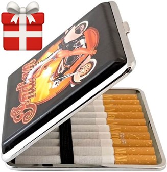 Cigaretetui til 20 Stk. Indian Pin-Up Style. Nul kompromiser