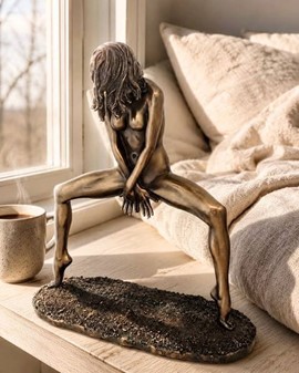Kvindekrop Figur i Bronze. Elegant Erotisk Skulptur til Moderne Hjem