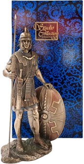 Romersk Legionær Figur i Bronze. Perfekt Gave til Ham og Kontor Pynt