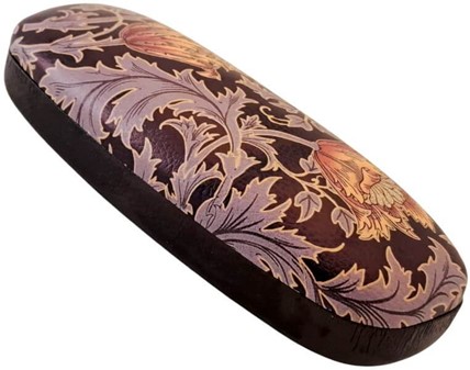 HÅRDT BRILLEETUI. Eksklusivt brilleetui med William Morris' "Anemone"