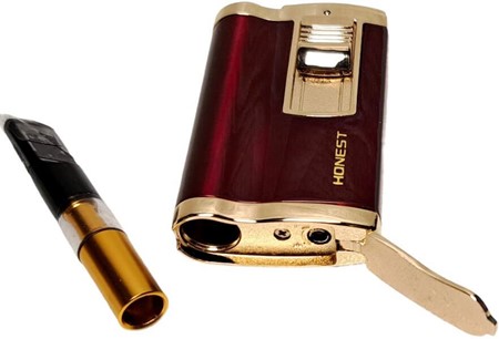 KÆRESTE GAVE TIL HENDE. Unik billig lighter med rød flamme til kvinder