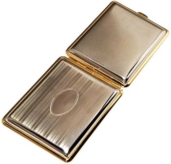 JULEGAVE TIL KÆRESTEN. Den smukkeste metal cigaretetui fra Tyskland