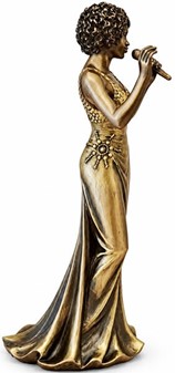 Jazz Diva Figur – En Elegant Gave til Musikelskere og Sangere