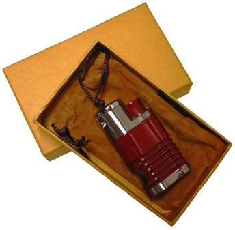 GAVE TIL 30 ÅRS FØDSELSDAG. Super, rød fire-brænder stormlighter