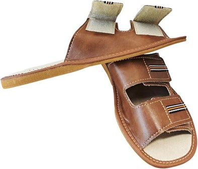 SANDALER MÆND. Billigste sandaler med velcro herre, str til 47